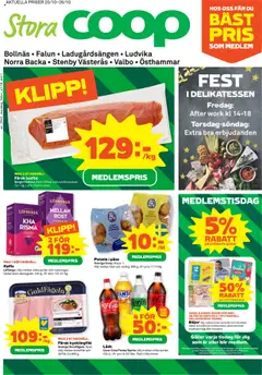 Stora Coop - Bollnäs - Förhandsvisning av reklamblad från butik Stora Coop aktuell från 20.10.2025