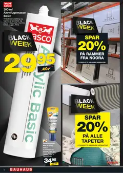 Bauhaus - Black Week gyldig fra 26.11.2025 | Side: 14 | Produkter: Rammer, Spartelmasse