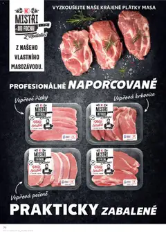 Vepřová pečeně, Krájená vepřová pečeně, vždy čerstvé z vlastního masozávodu. od 10.09.2025 | Strana: 70
