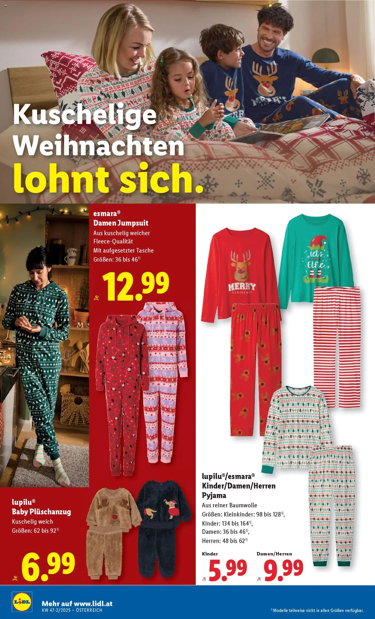 Lidl Flugblatt - Eisenstadt, Ebenfurth, Mattersburg gültig ab 20.11.2025 | Seite: 22 | Produkte: Pyjama, Tasche