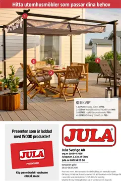Jula erbjudanden - Förhandsvisning av reklamblad från butik Jula aktuell från 26.02.2026 | Sida: 46 | Produkter: Solsäng, Galler, Bord