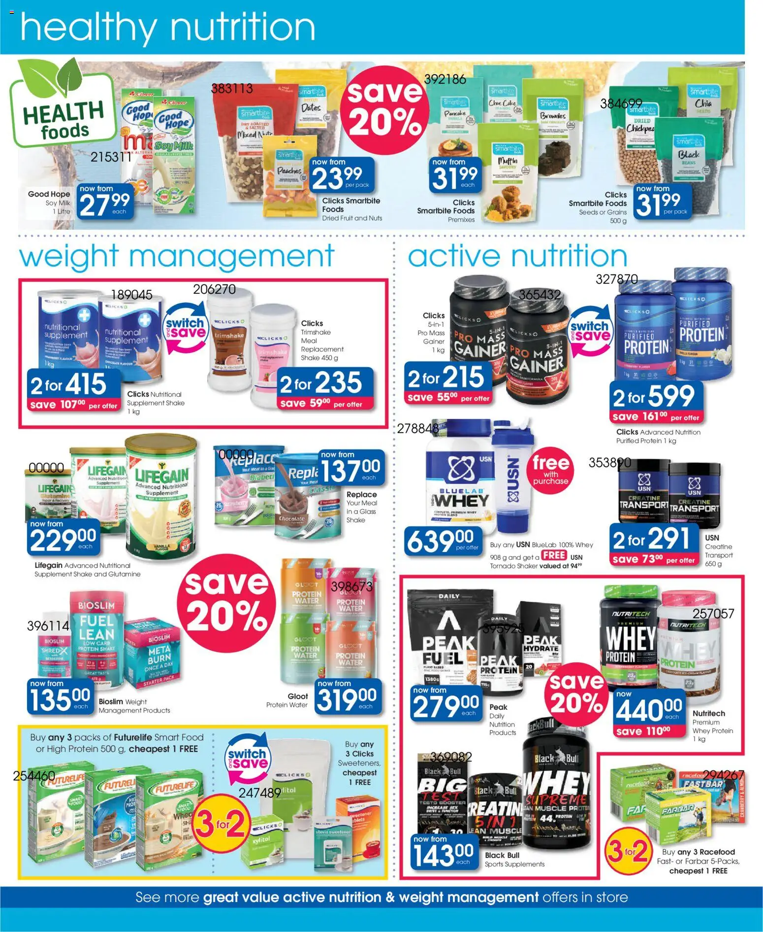New Clicks catalogue – valid from 25.11.2025 | Page: 34 | Products: Detergente líquido, Switch, Nuts, Fruit