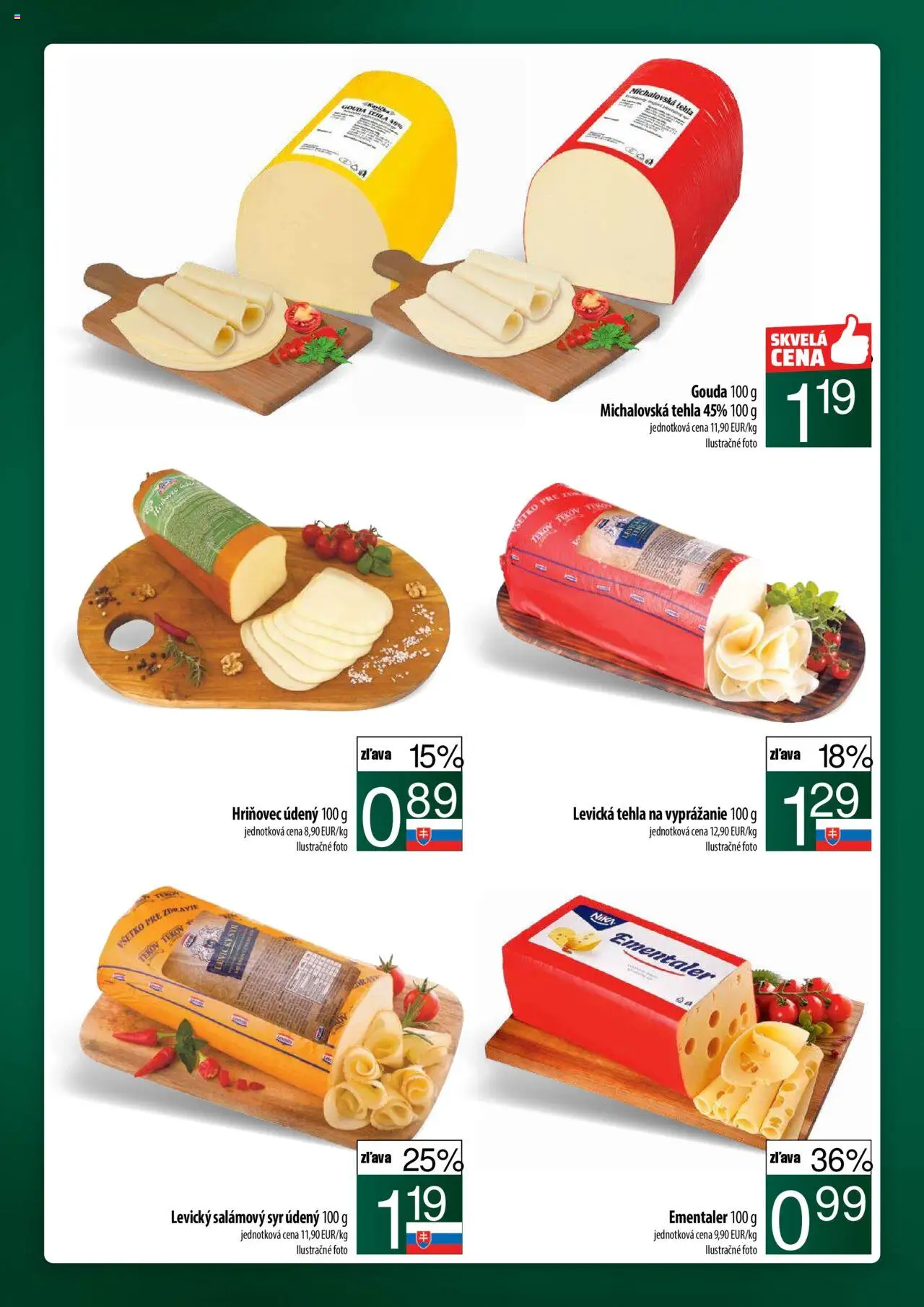 Nové COOP Jednota akcie – leták je platný od 11.09.2025 | Strana: 14 | Produkty: Syr, Gouda