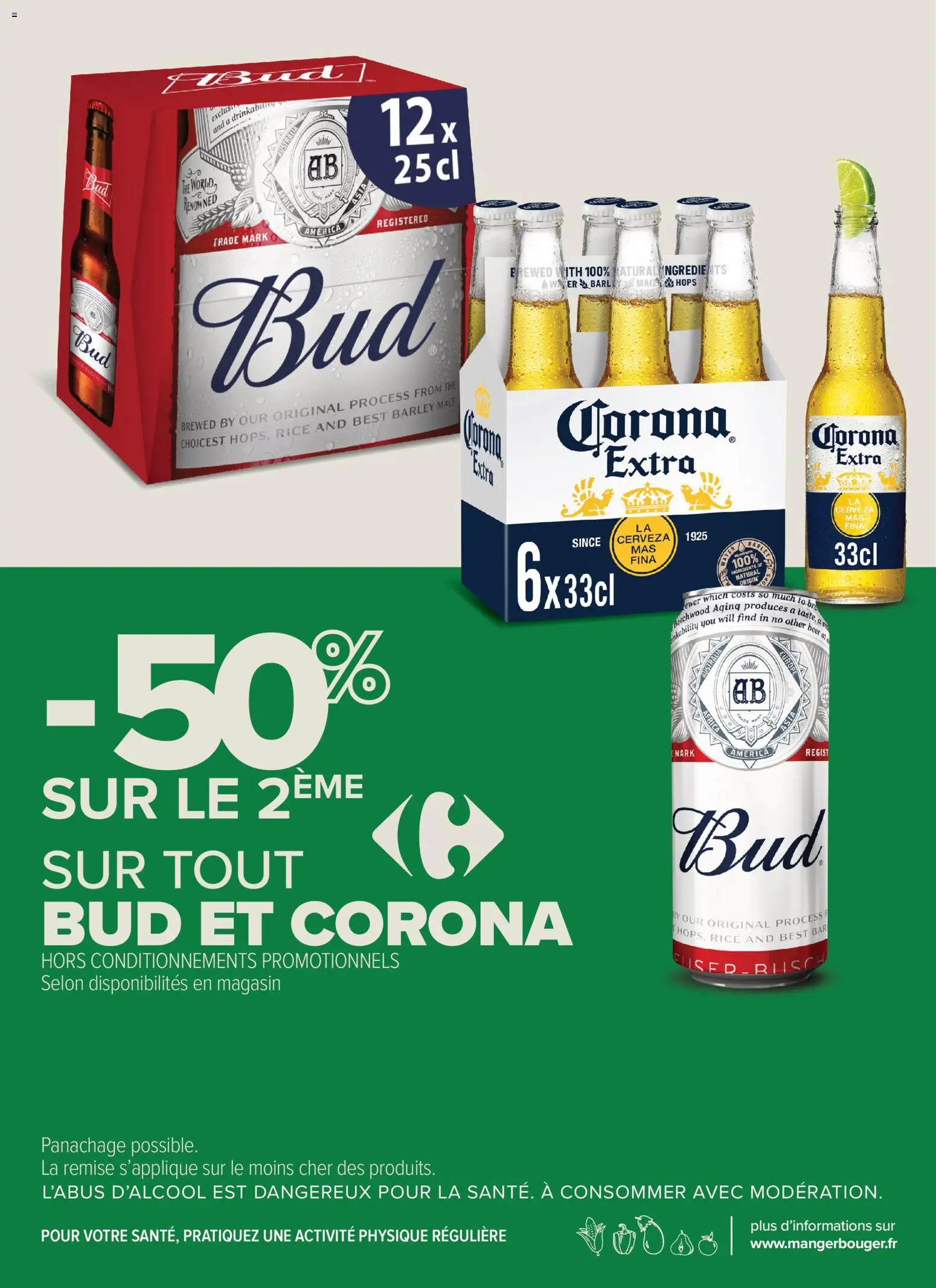 {H1} | Page: 22 | Produits: Corona extra, Thé