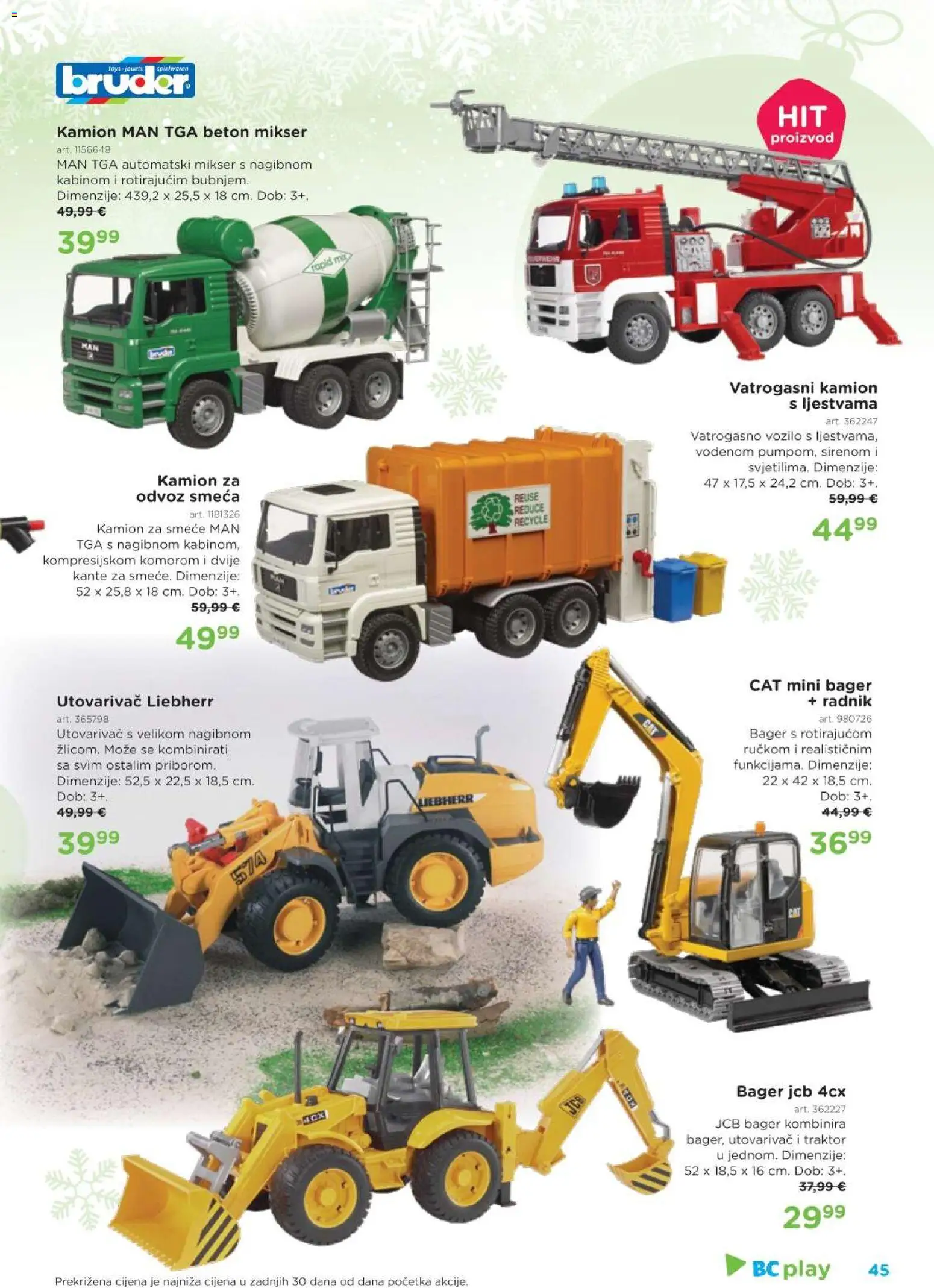 Baby Center katalog | vrijedi od 03.12.2025 | Stranica: 45 | Proizvodi: Mikser, Traktor