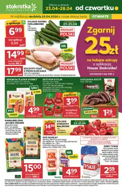 Pogląd oferty "Stokrotka gazetka" - ważna od 23.04.2026