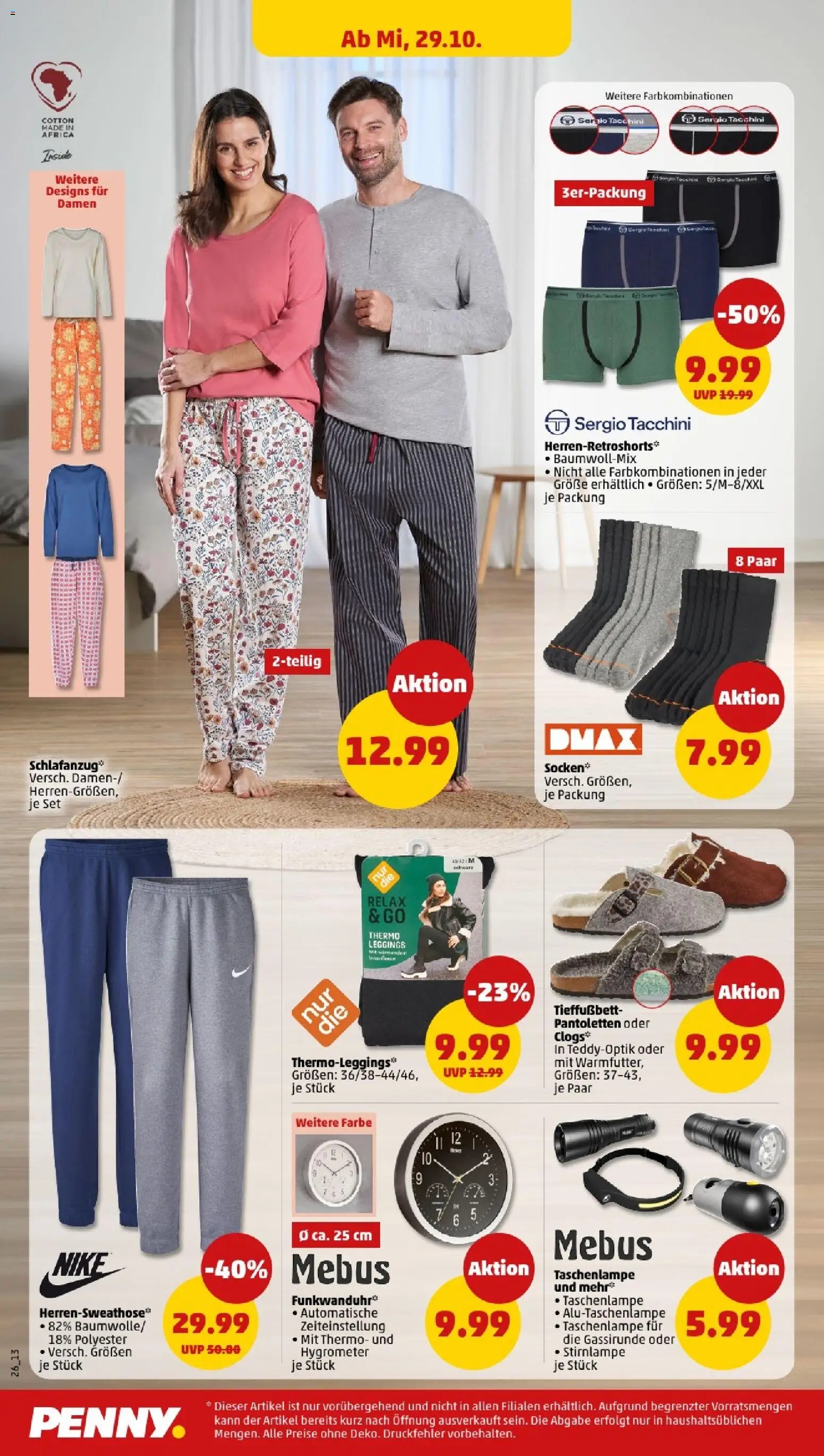 Penny - Thüringen – gültig ab 27.10.2025 | Seite: 28 | Produkte: Stirnlampe, Leggings