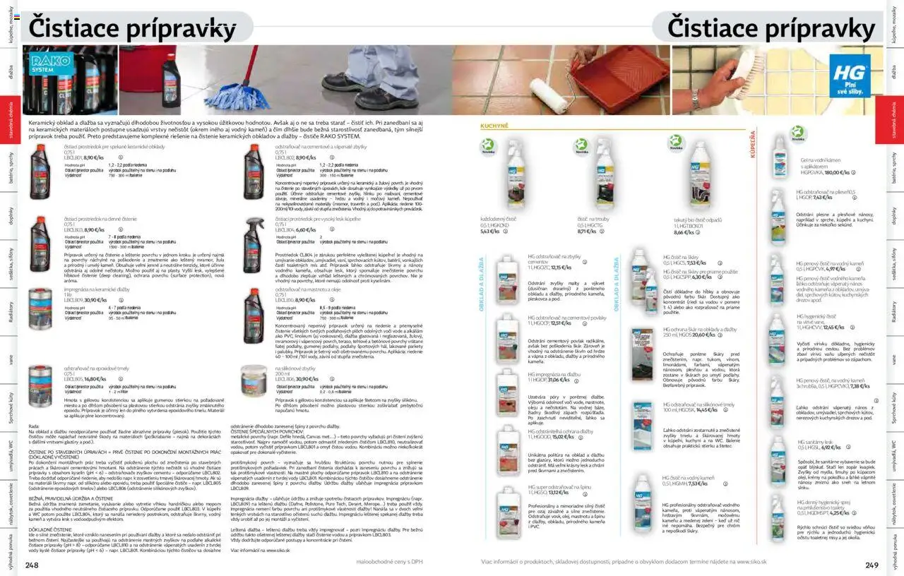 Nové Siko akcie – leták je platný od 01.09.2025 | Strana: 125 | Produkty: Osvetlenie, Kúpelňa, Dlažba, Radiátory