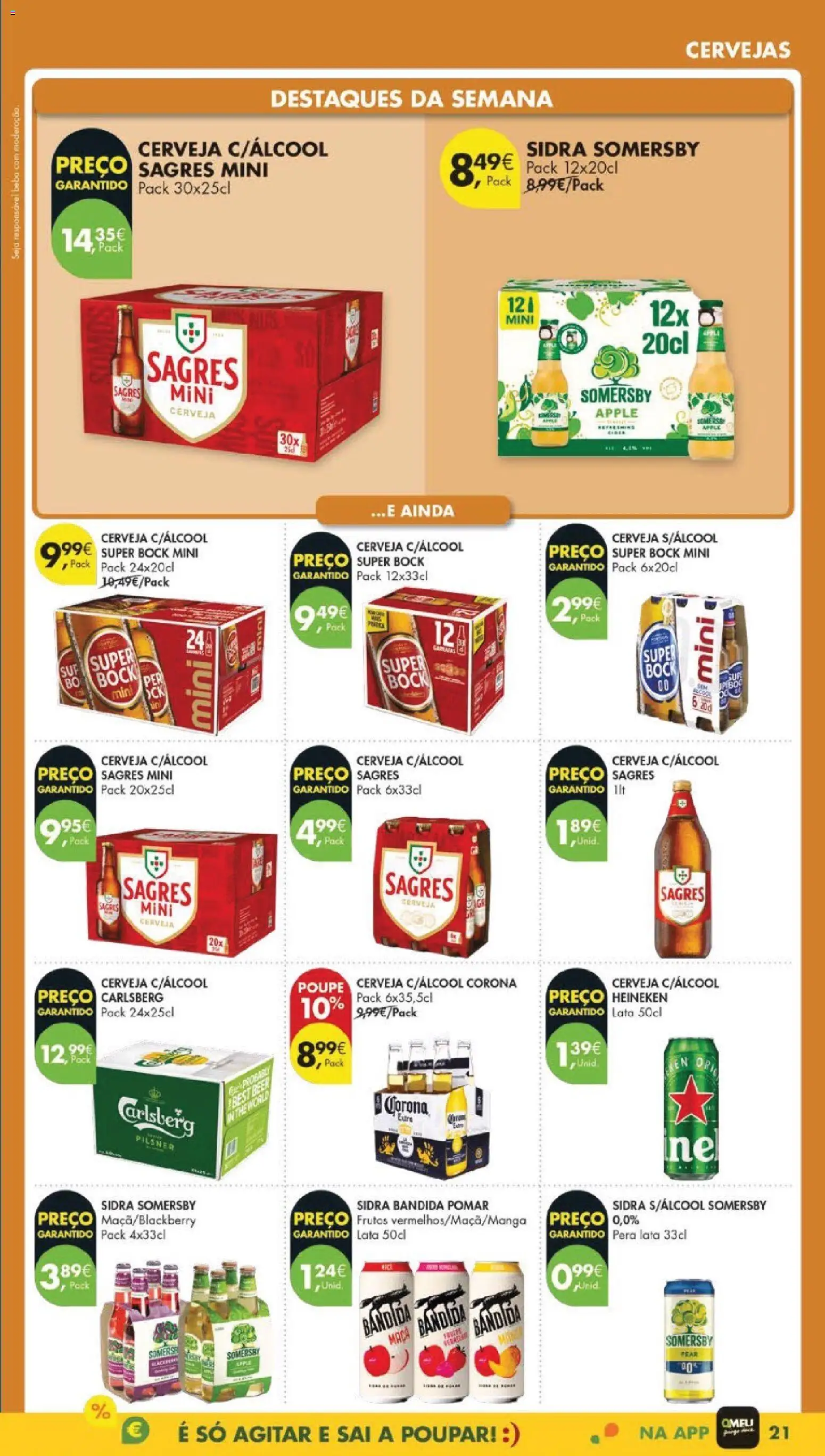 Pingo Doce folheto │ válido de 24.02.2026 | Página: 23 | Produtos: Super bock, Cerveja, Somersby