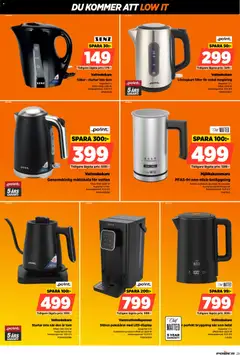 Power erbjudanden - Förhandsvisning av reklamblad från butik Power aktuell från 20.04.2026 | Sida: 29 | Produkter: Vattenkokare, Filter