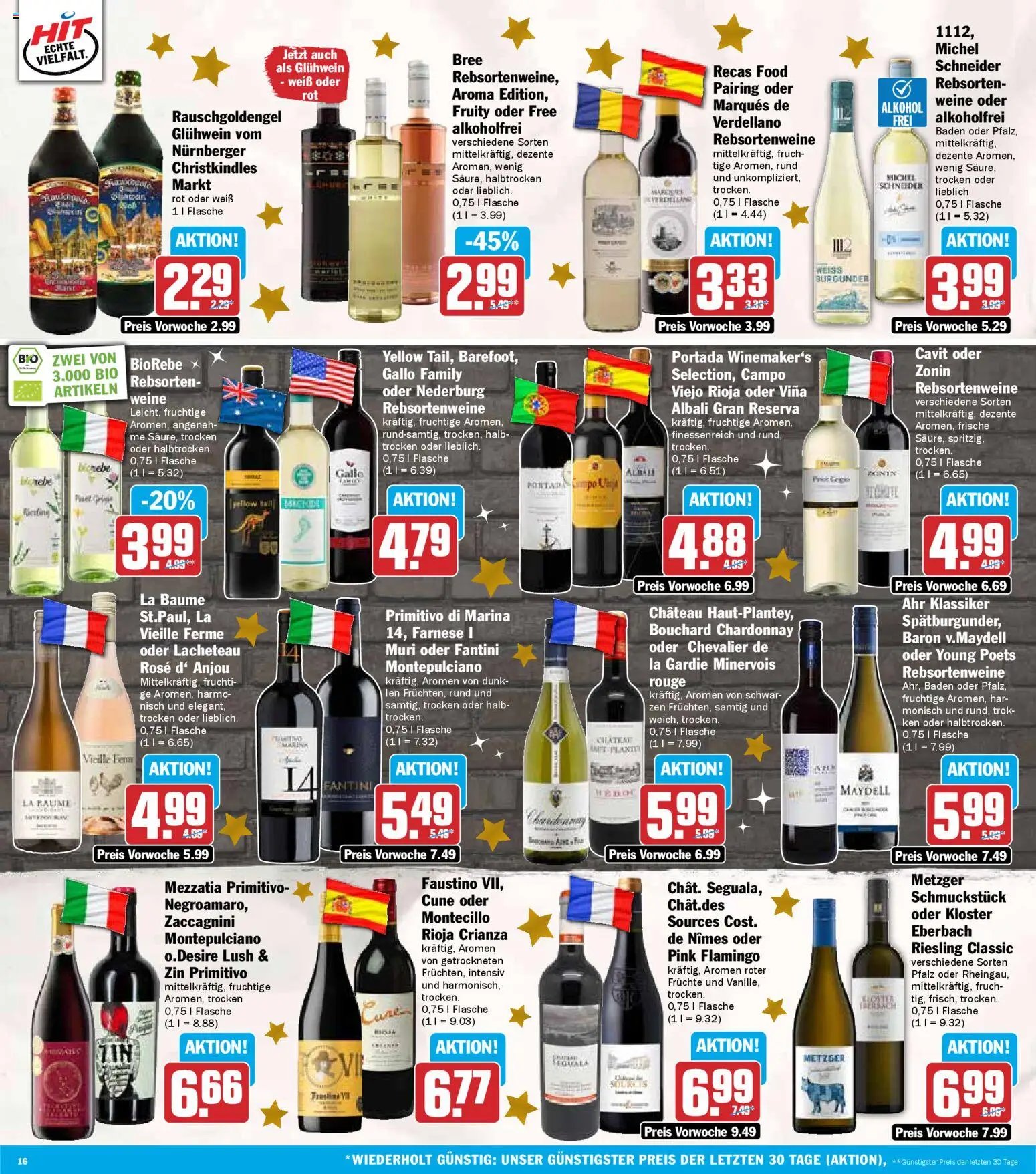 HIT Prospekt Baden-Württemberg	 – gültig ab 15.12.2025 | Seite: 16 | Produkte: Bree, Rouge