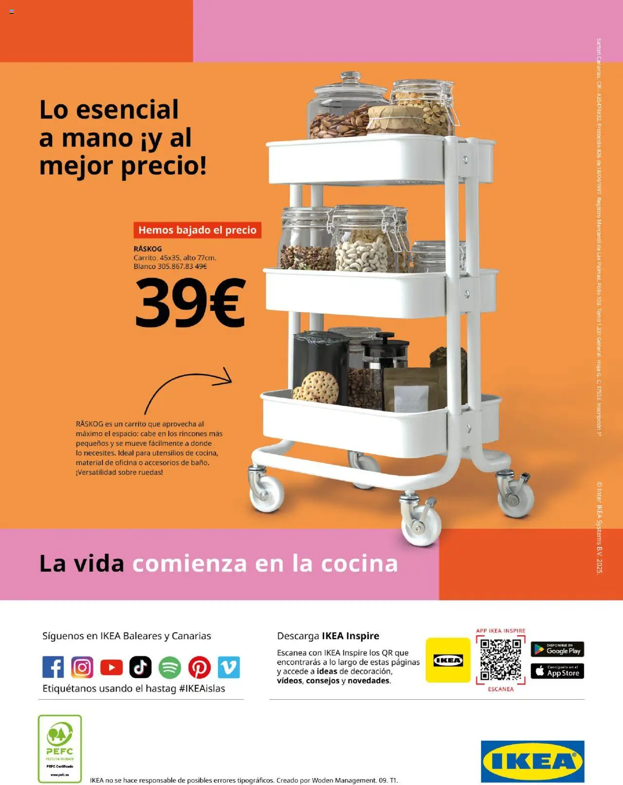 Catálogo IKEA La vida comienza en la cocina │ válido desde el 18.09.2025 | Página: 56 | Productos: Cocina