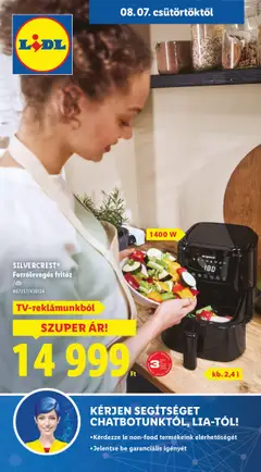Lidl - Nonfood kínálatunk - amely érvényes a következő dátumtól: 07.08.2025