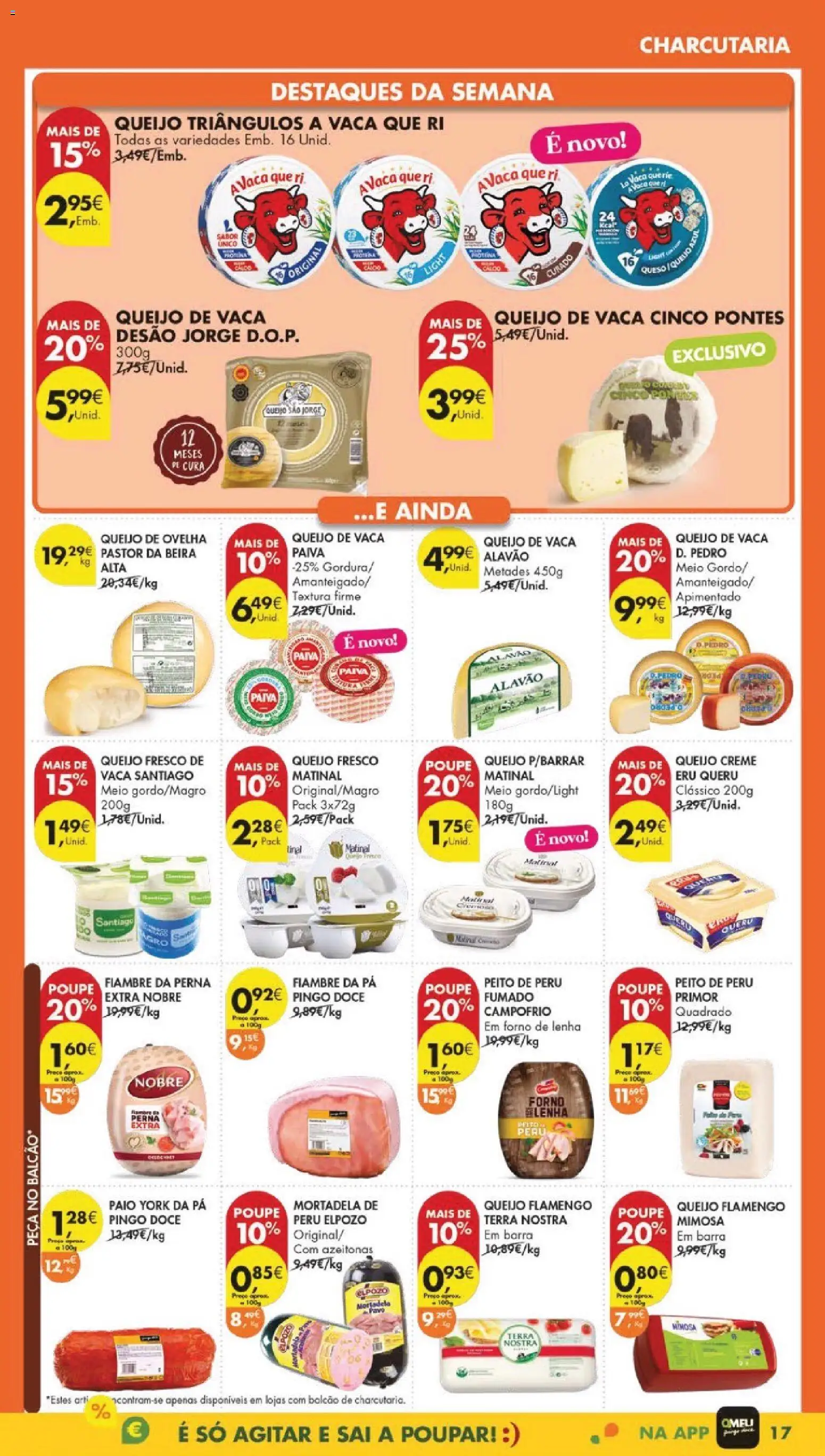 Pingo Doce folheto │ válido de 06.01.2026 | Página: 19 | Produtos: Peito de peru, Peru, Cream cheese, Creme