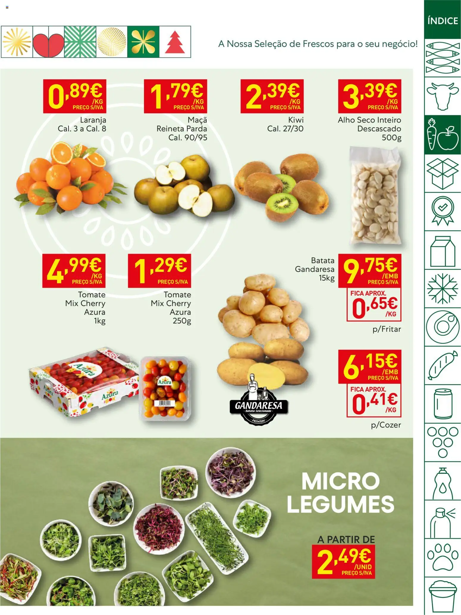 Recheio folheto │ válido de 09.12.2025 | Página: 5 | Produtos: Batata, Maça, Tomate, Kiwi