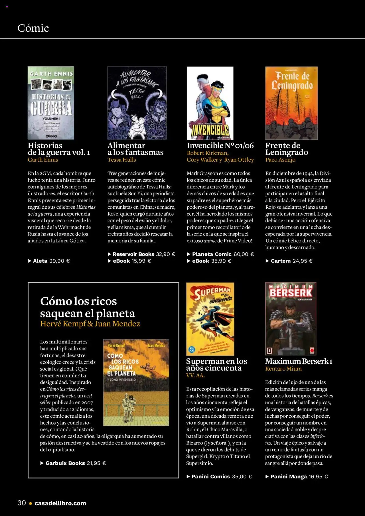 Casa del libro folleto │ válido desde el 01.07.2025 | Página: 30 | Productos: Video, Peso