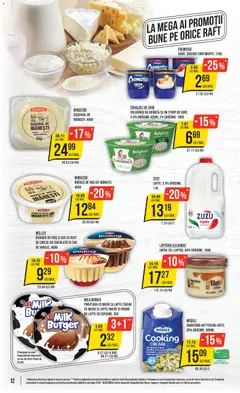 Ofertele Mega Image valabile de la 12.03.2026 | Pagină: 12 | Produse: Raft, Prăjitură, Lapte, Cacao