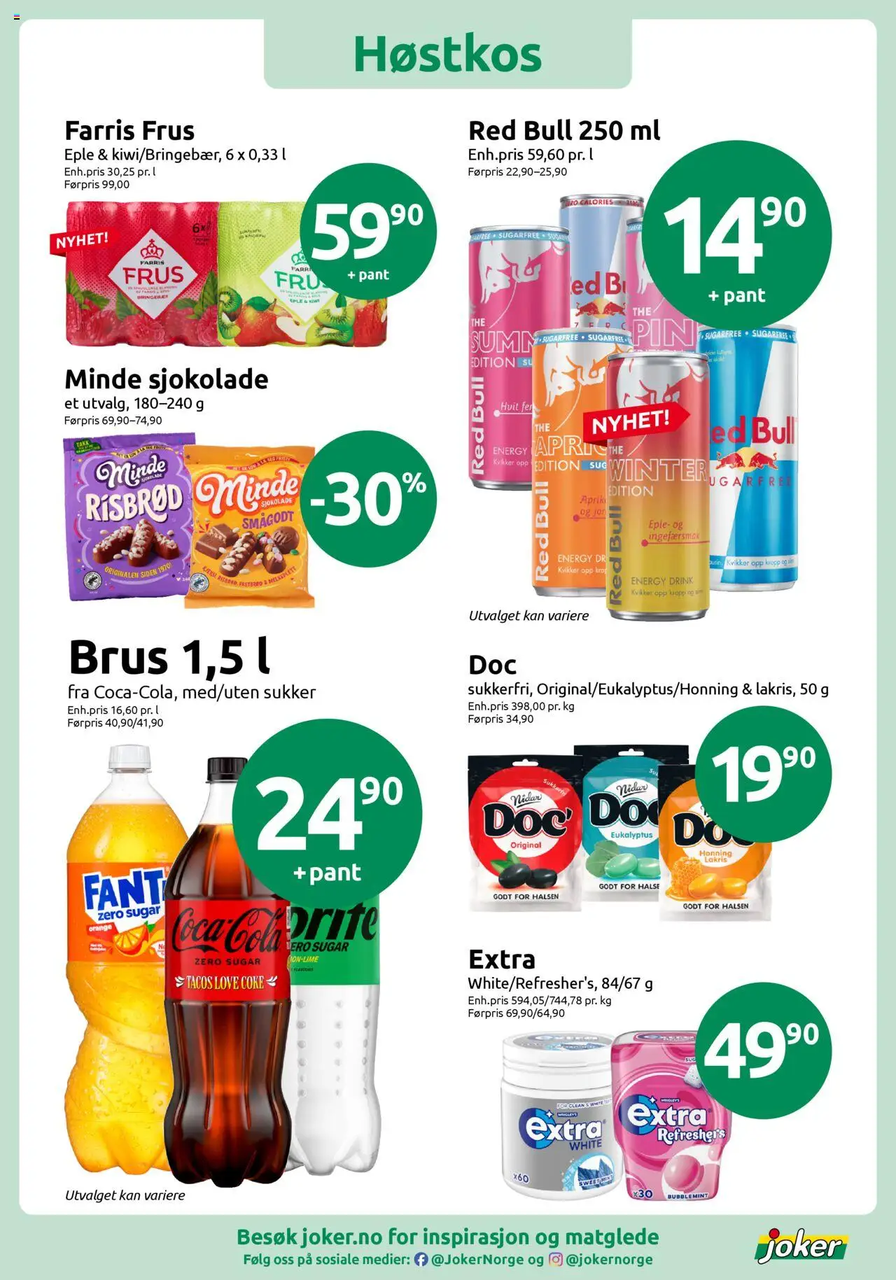 {H1} | Side: 12 | Produkter: Sistem desktop, Kiwi, Brus, Sukker