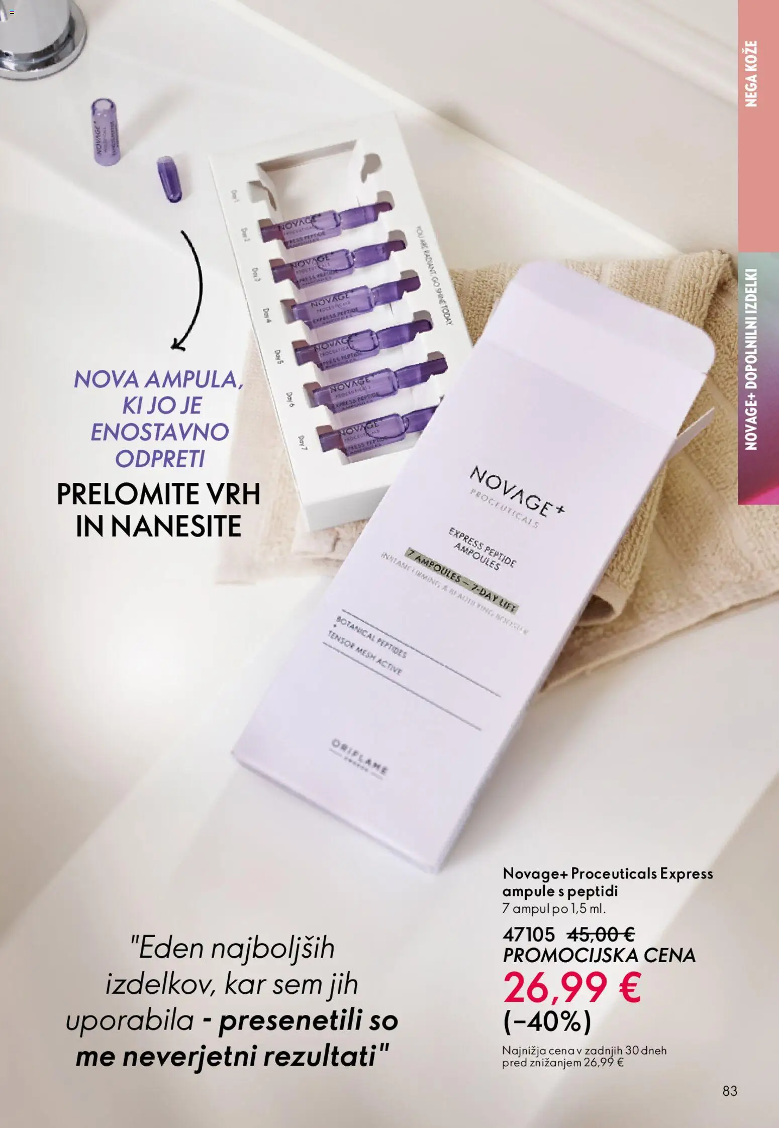 Novi Oriflame katalog ponudbe – veljaven od 22.04.2026 | Stran: 83