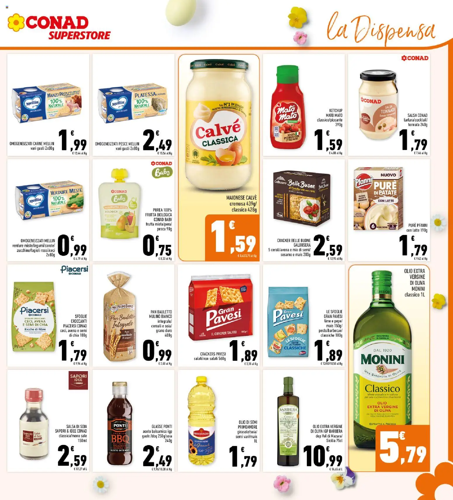 Volantino Conad del 25.03.2026 | Pagina: 19 | Prodotti: Manzo, Ketchup, Patate, Lime