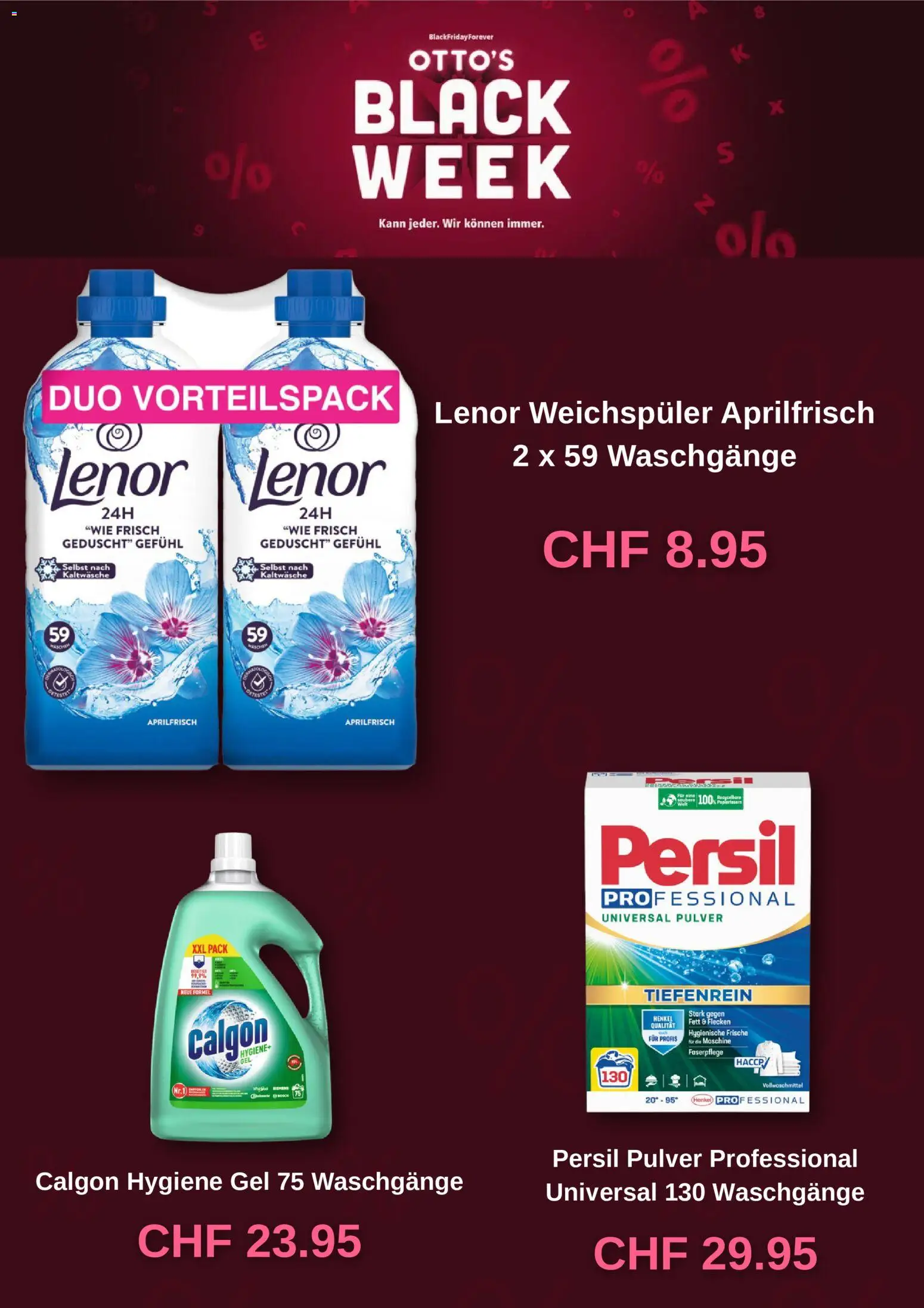 Otto's - Black Friday – gültig ab 26.11.2025 | Seite: 4 | Produkte: Pulver, Weichspüler