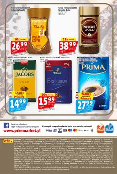 Prim Market Gazetka od 08.05.2025 | Strona: 16 | Produkty: Kawa jacobs, Kawa Jacobs Gold, Nescafe, Tchibo