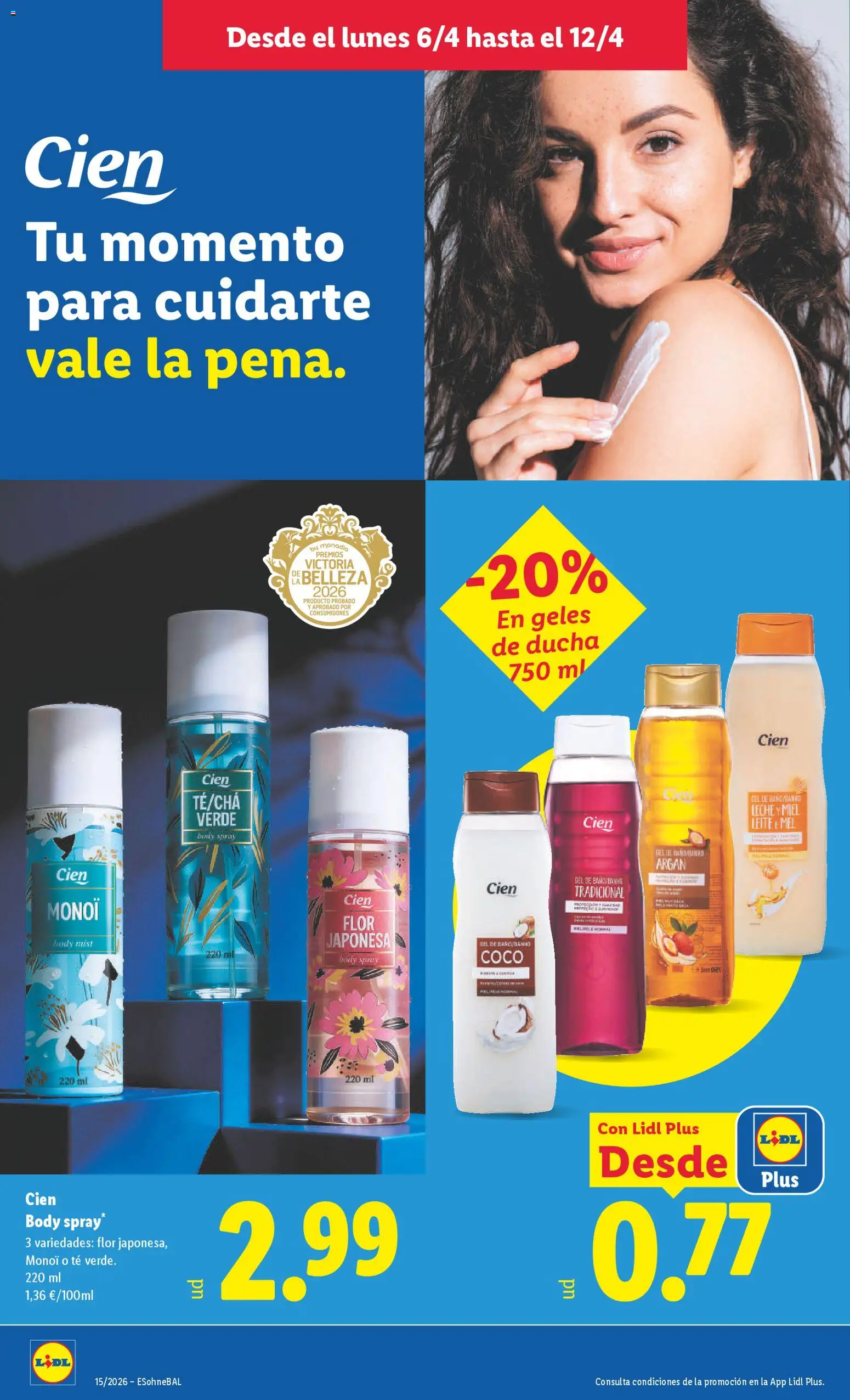 Lidl folleto │ válido desde el 06.04.2026 | Página: 24 | Productos: Ψηφιακή κάμερα, Leche, Body, Ducha