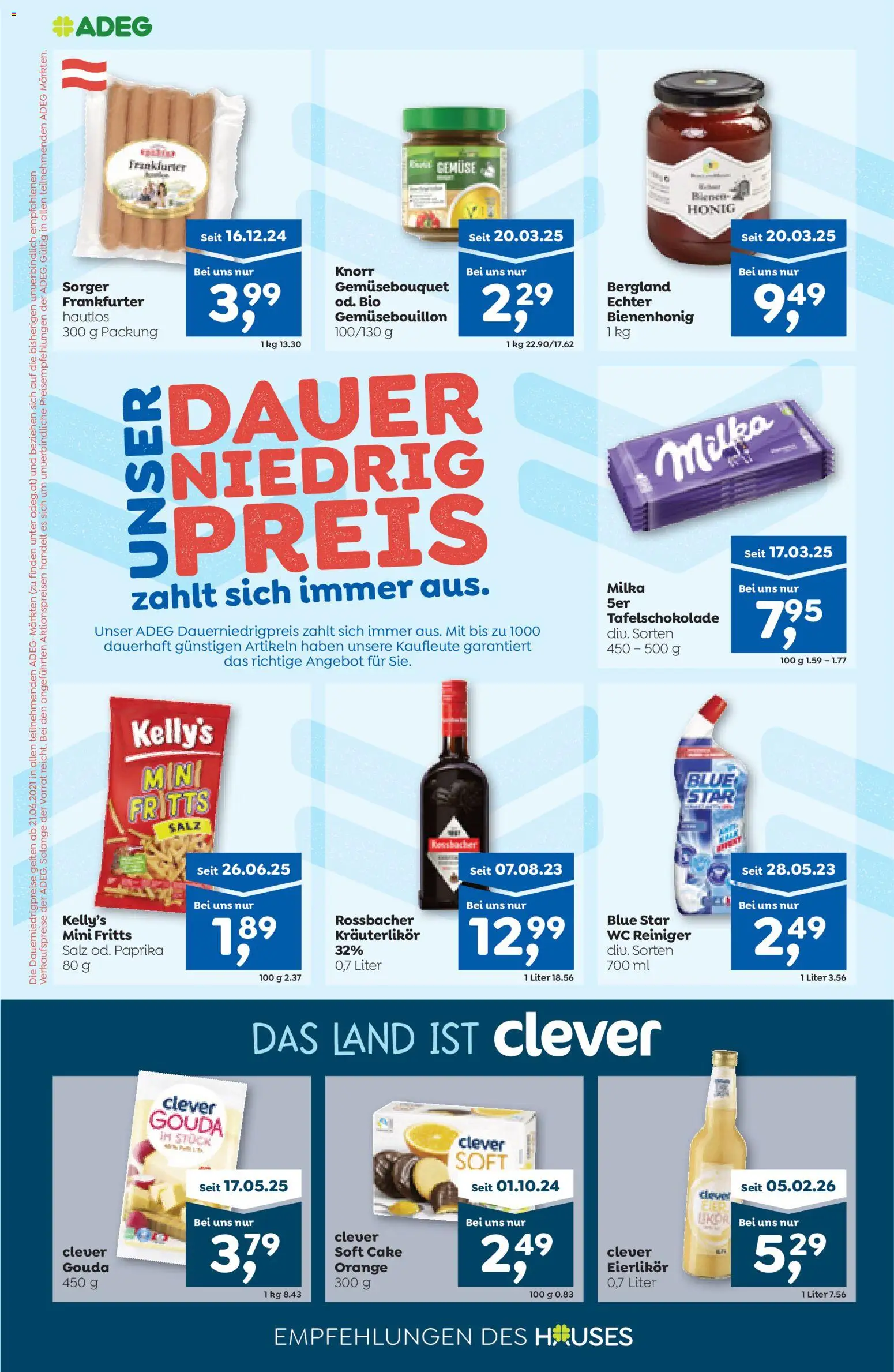 ADEG Flugblatt gültig ab 26.02.2026 | Seite: 10 | Produkte: Gemüse, Salz, Eier