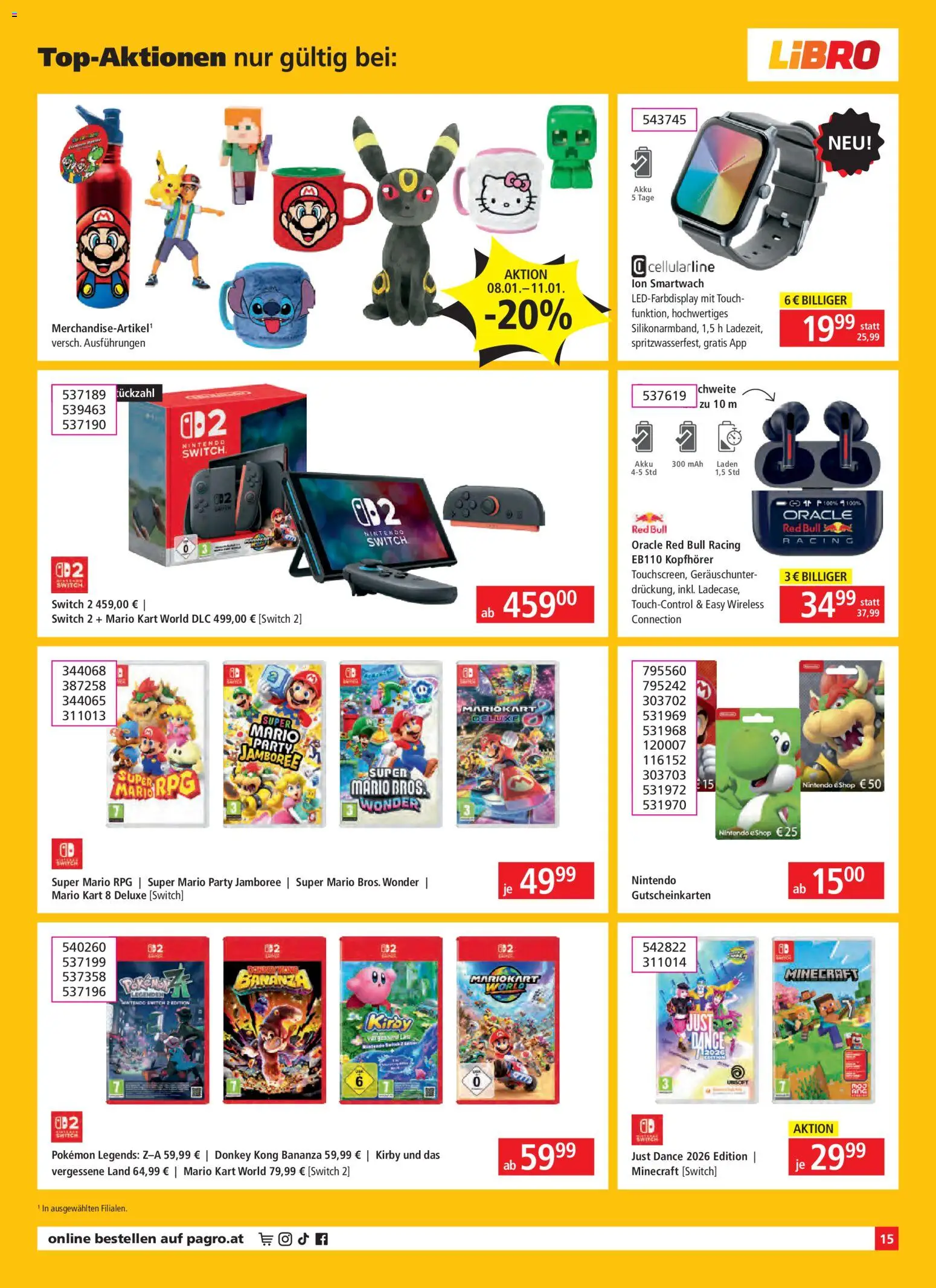Libro Flugblatt gültig ab 08.01.2026 | Seite: 15 | Produkte: Kopfhörer