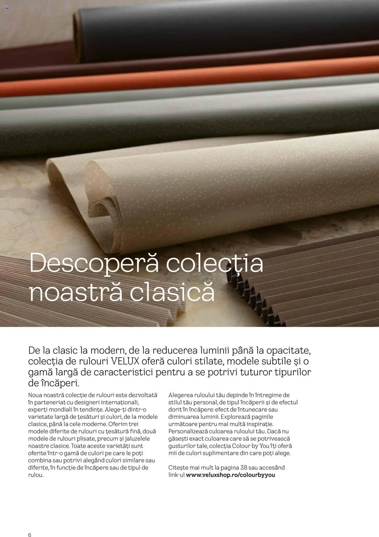 Velux catalog - Rulouri şi rolete – valabil de la 25.02.2025 | Pagină: 6