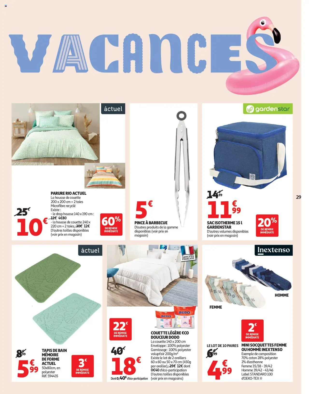  | Page: 29 | Produits: Tapis de bain, Coton, Tapis, Couette