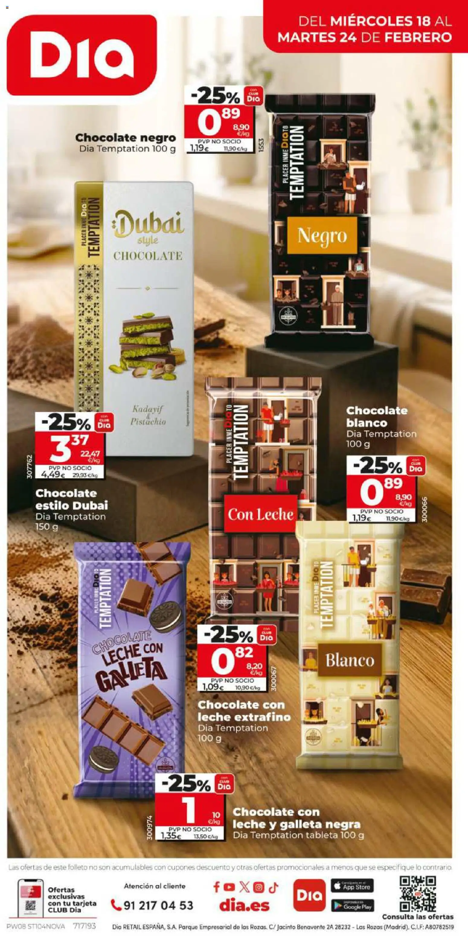 Dia - folleto Market │ válido desde el 18.02.2026 | Página: 12 | Productos: Leche, Chocolate, Tableta, Chocolate con leche