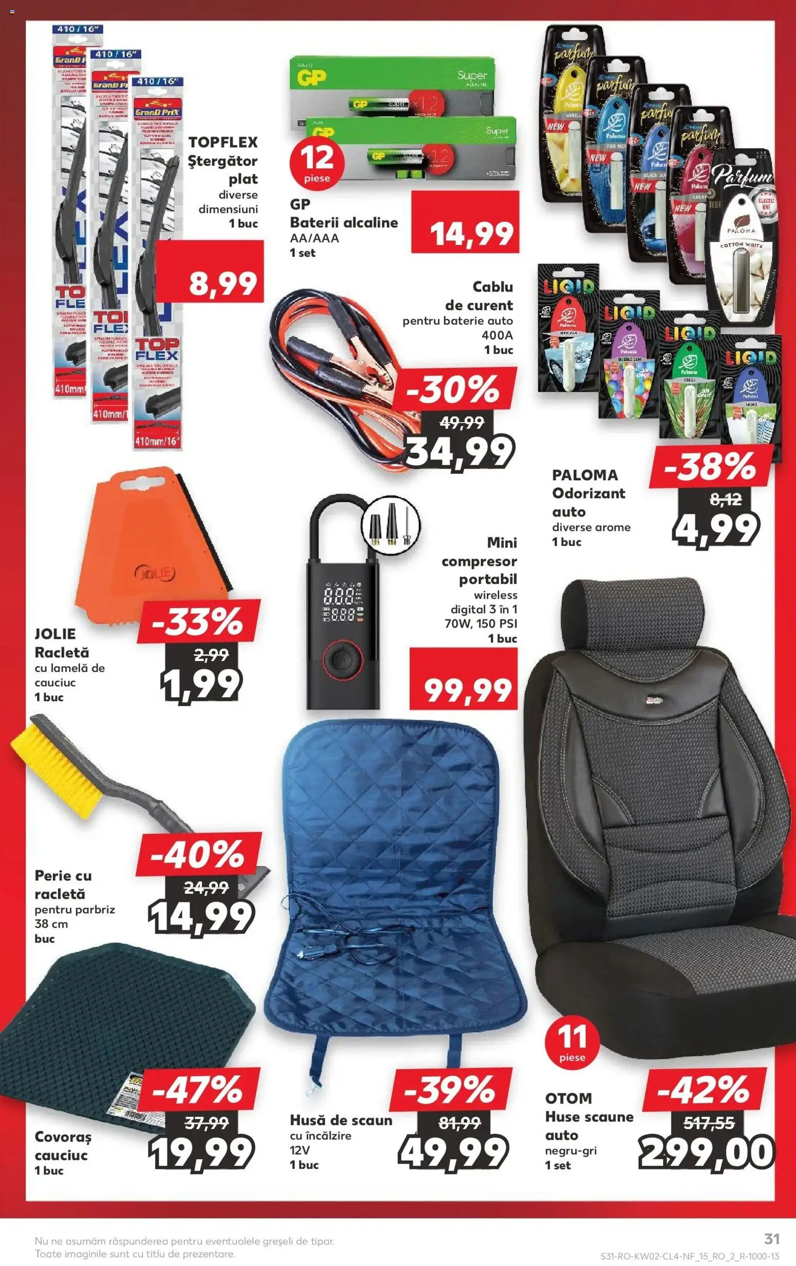 Noul catalog Kaufland – valabil de la 07.01.2026 | Pagină: 31 | Produse: Cablu, Baterie, Parfum, Baterii