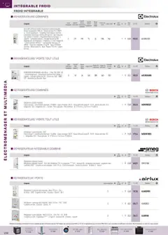Rexel - Prévisualisation de Rexel Electroménager et Multimédia valide à partir de 01.12.2024 | Page: 36 | Produits: Réfrigérateur, Congélateur, Porte, Tiroirs