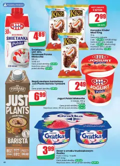 Pogląd oferty "Jogurt Polski Mlekovita, 2 rodzaje, 350 g" - ważna od 18.03.2026 | Strona: 40 | Produkty: Jogurt