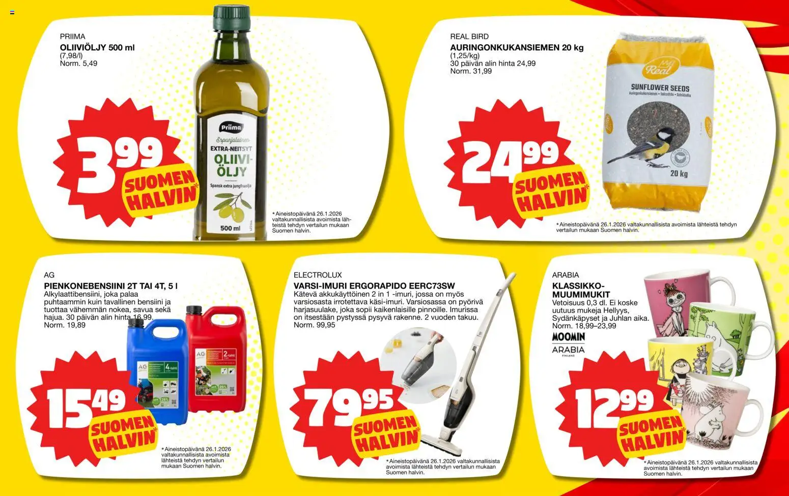 Tokmanni - Erikoisliite - Suomen Halvin – voimassa 09.02.2026 alkaen | Sivu: 3