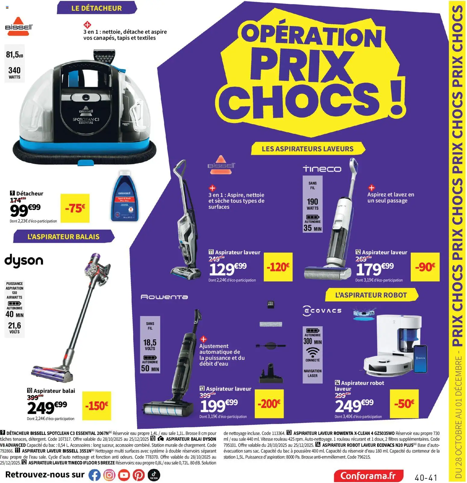 {H1} | Page: 41 | Produits: Navigation, Réservoir d'eau, Aspirateur balai, Tapis