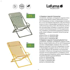 Pflanzen-Kölle GARTENMÖBEL 2026 ab 07.03.2026 gültig | Seite: 51 | Produkte: Liegestuhl