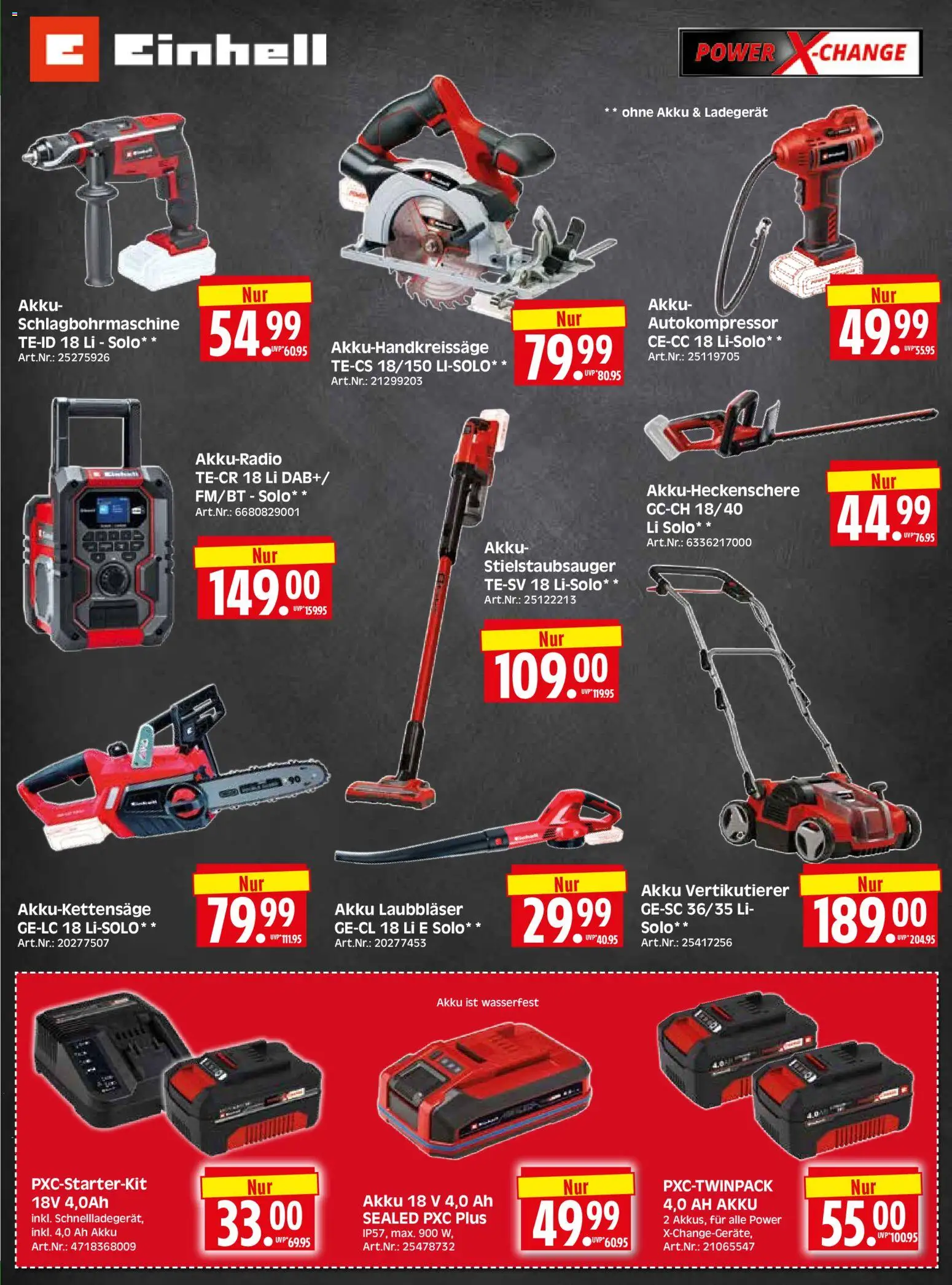 HERKULES - Bau & Garten – gültig ab 16.02.2026 | Seite: 5 | Produkte: Sony, Ladegerät