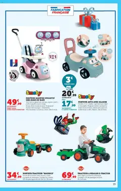 Hyper U - Prévisualisation de Hyper U - Prix bas de Noël valide à partir de 21.10.2025 | Page: 77 | Produits: Jouets, Piles