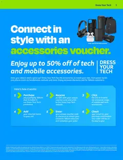 Telkom specials catalogue – valid from 01.12.2025 | Page: 5 | Products: Dress, Phone, Earbuds