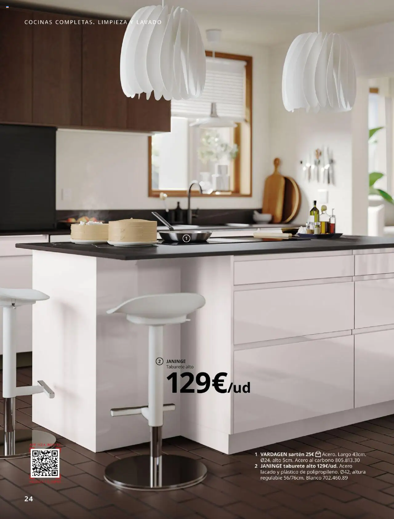 Catálogo IKEA La vida comienza en la cocina │ válido desde el 18.09.2025 | Página: 24 | Productos: Taburete