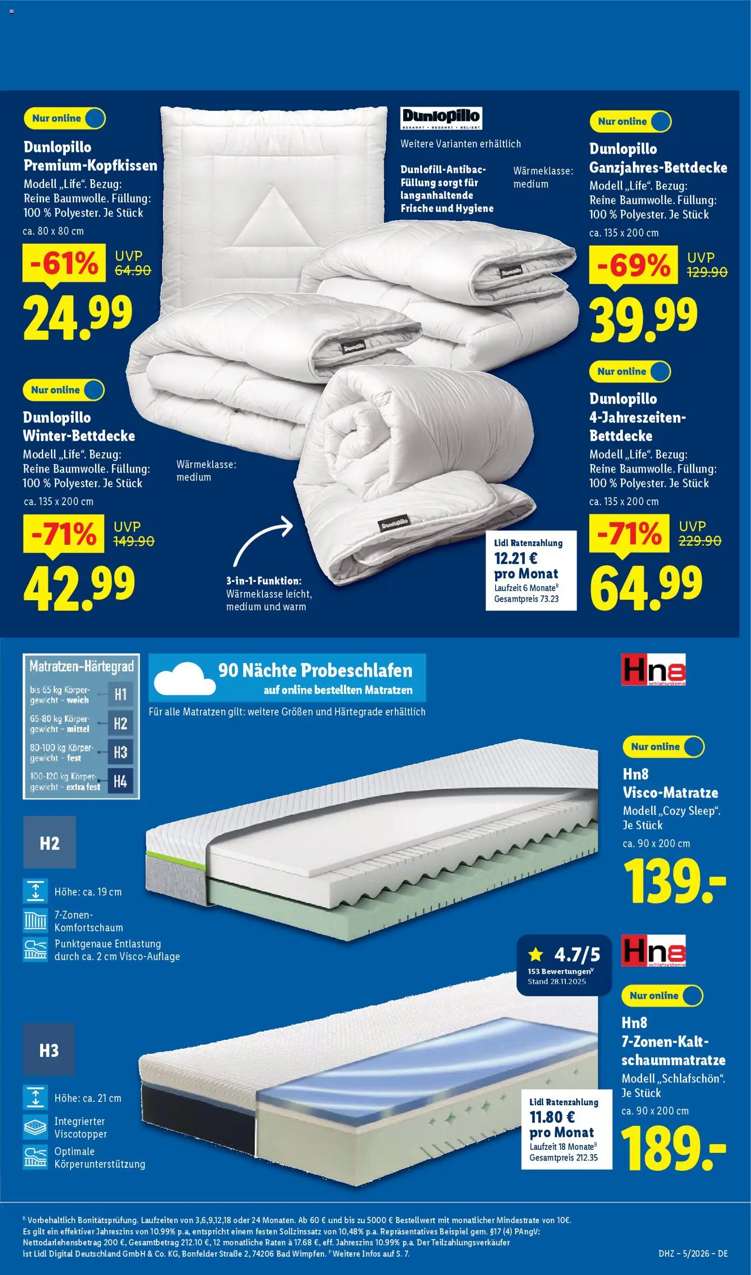 Lidl Prospekt Hilders – gültig ab 26.01.2026 | Seite: 11 | Produkte: Gewicht, Bad, Bettdecke