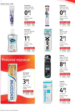 DM - Katalog - Pregled kataloga iz trgovine DM, vrijedi od 01.01.2026 | Stranica: 12 | Proizvodi: Pasta za zube, Četkica za zube, Pasta, Sensodyne