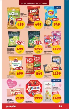 KITKAT TÁBLÁS CSOKOLÁDÉ*, 3-féle, 99 g - amely érvényes a következő dátumtól: 12.02.2026 | Oldal: 20