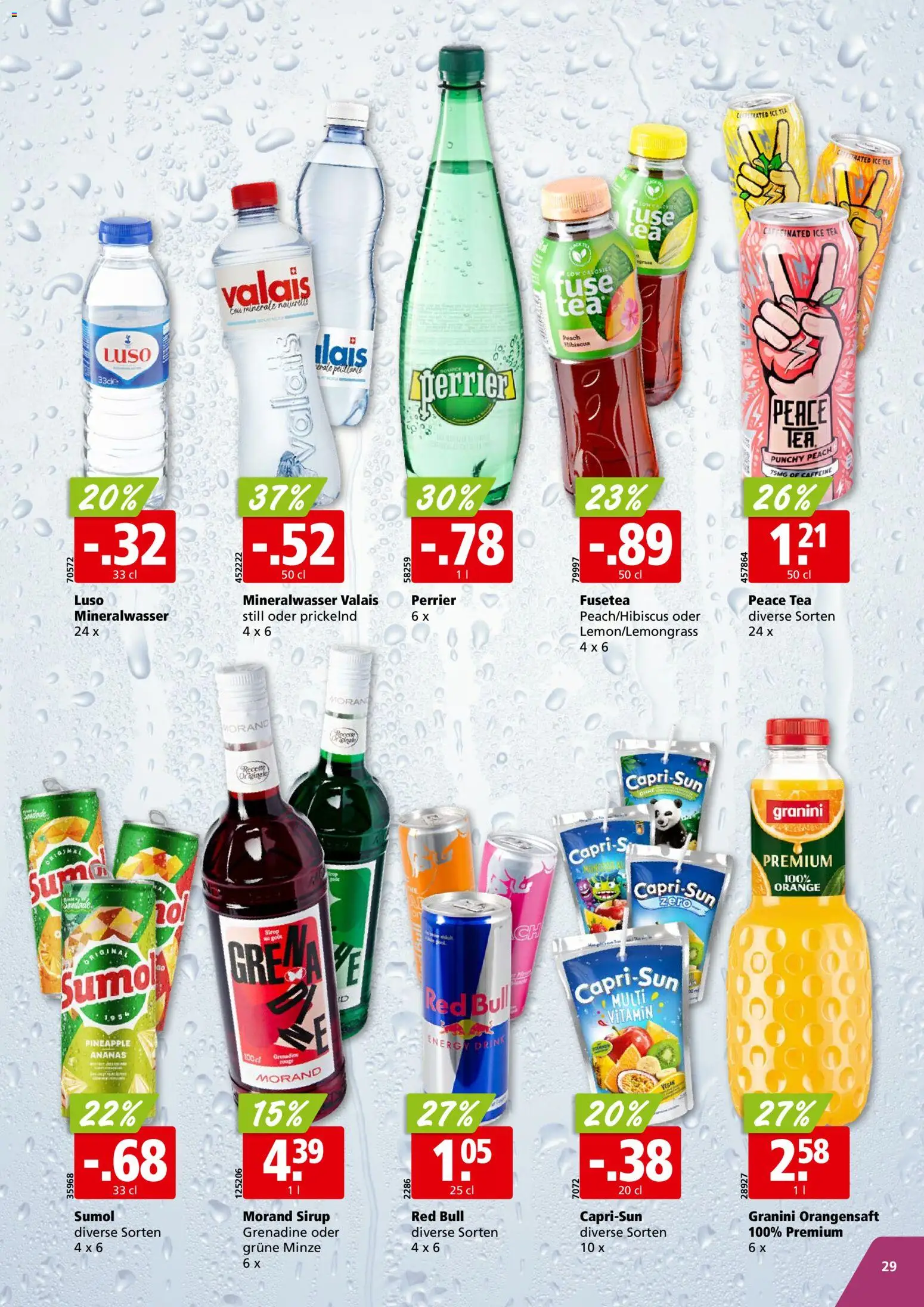 Aligro Aktionen – gültig ab 02.02.2026 | Seite: 29 | Produkte: Sirup, Orangensaft, Mineralwasser, Ananas