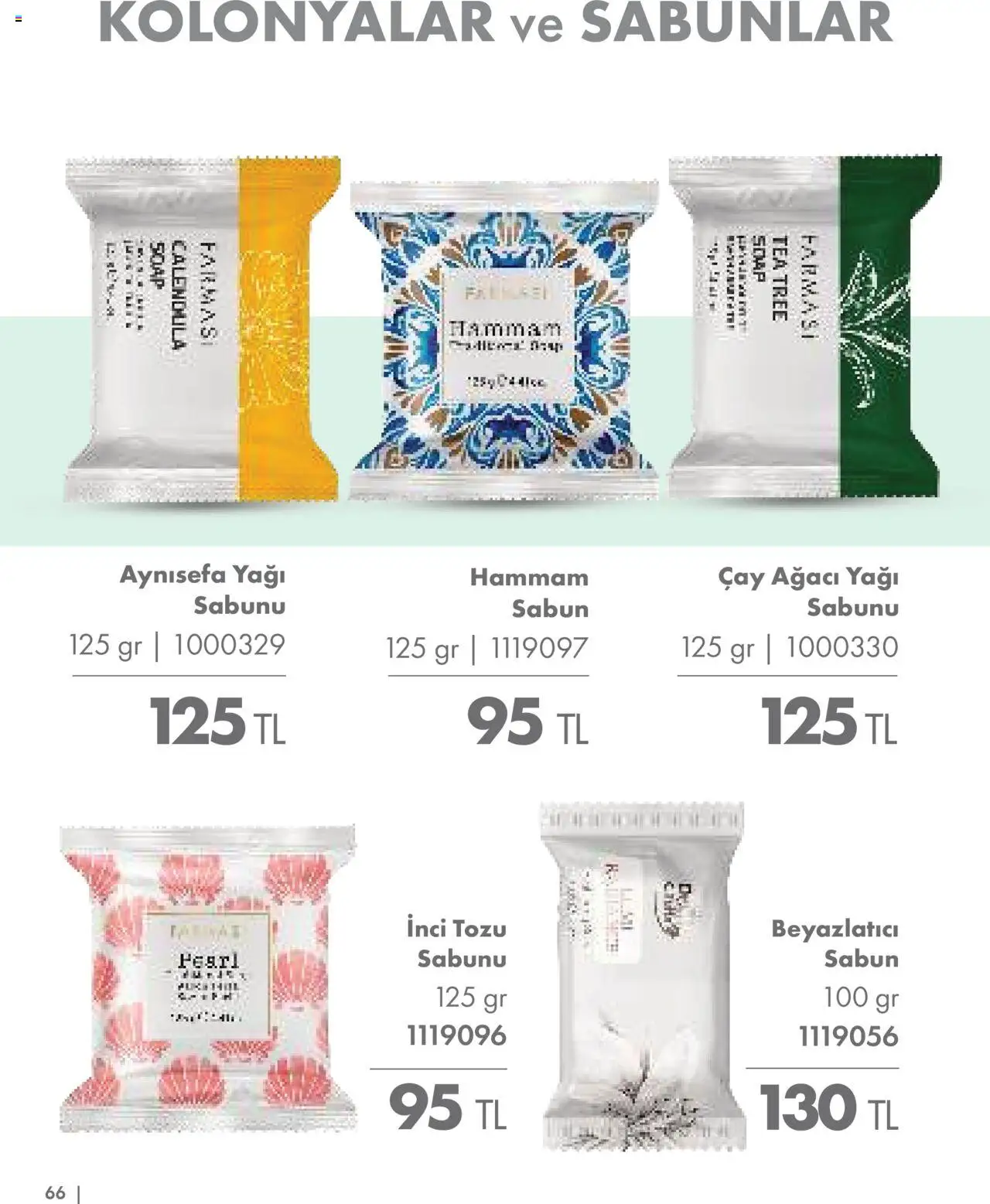 Farmasi Katalog - 01.06.2025 tarihinden itibaren geçerlidir | Sayfa: 66 | Ürünler: Sabun, Çay
