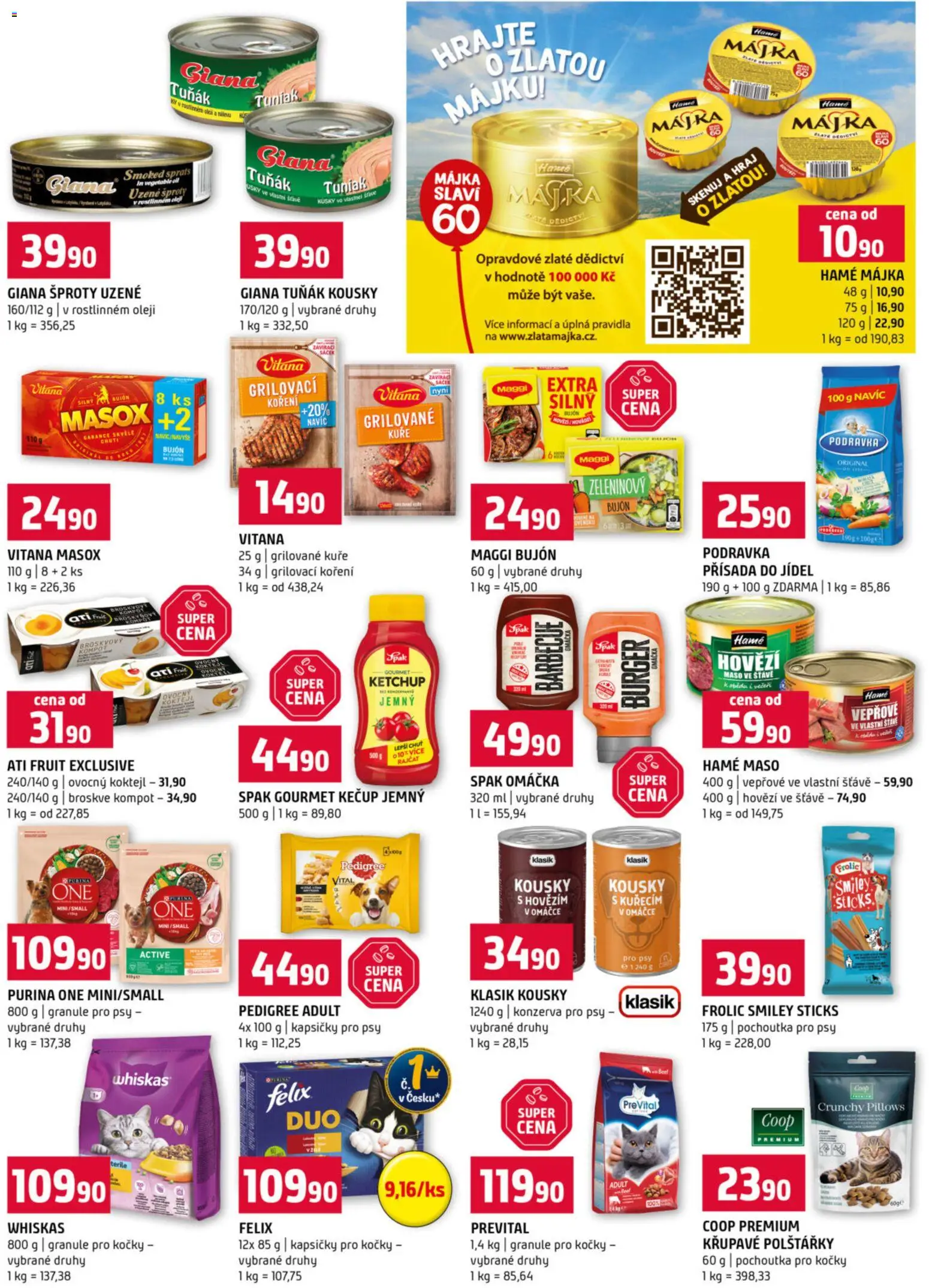 Terno leták od 15.04.2026 | Strana: 11 | Produkty: Purina, Whiskas, Masox, Maso