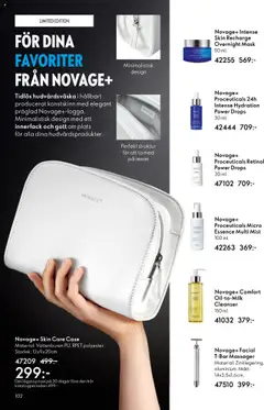 Novage+ Intense Skin Recharge Overnight Mask, 50 ml. - Förhandsvisning av reklamblad från butik Oriflame aktuell från 08.10.2025 | Sida: 102 | Produkter: Mask, Serum