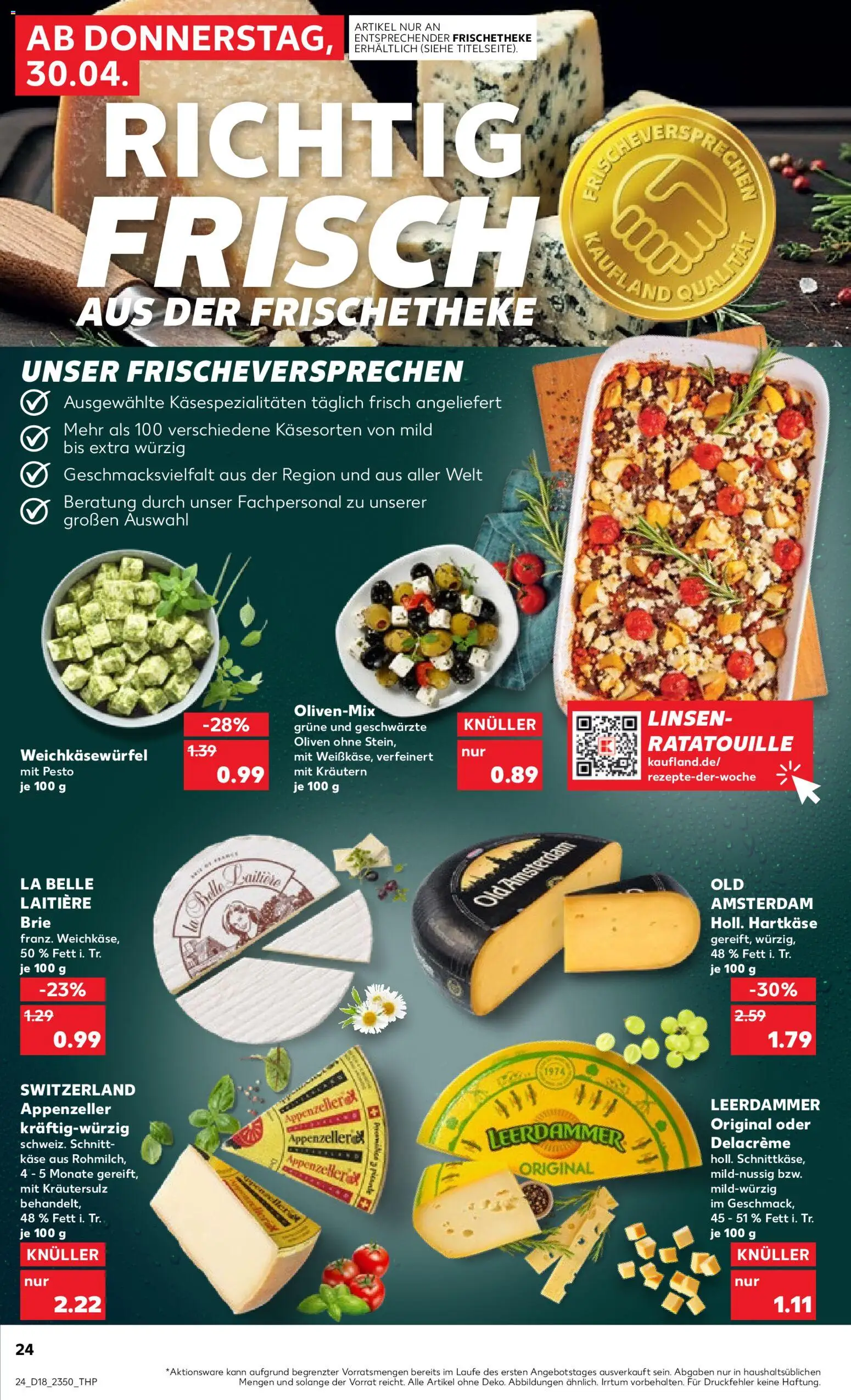 Kaufland Prospekt Völklingen	 – gültig ab 30.04.2026 | Seite: 24 | Produkte: Käse, Leerdammer